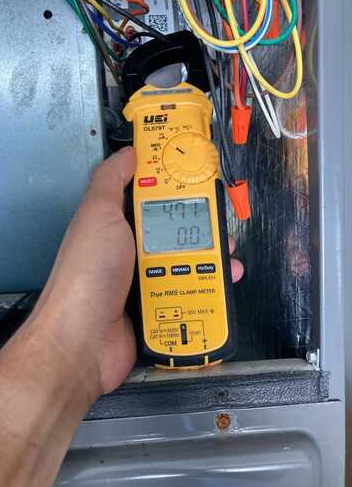 HVAC diagnostics meter testing