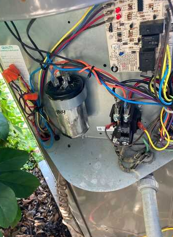 Air conditioner control panel service