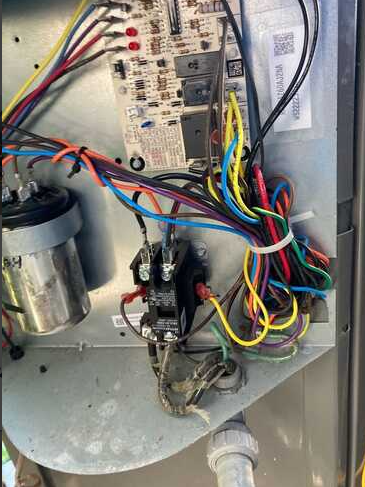 HVAC wiring and contactor service